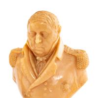 Three Wax Portrait Busts