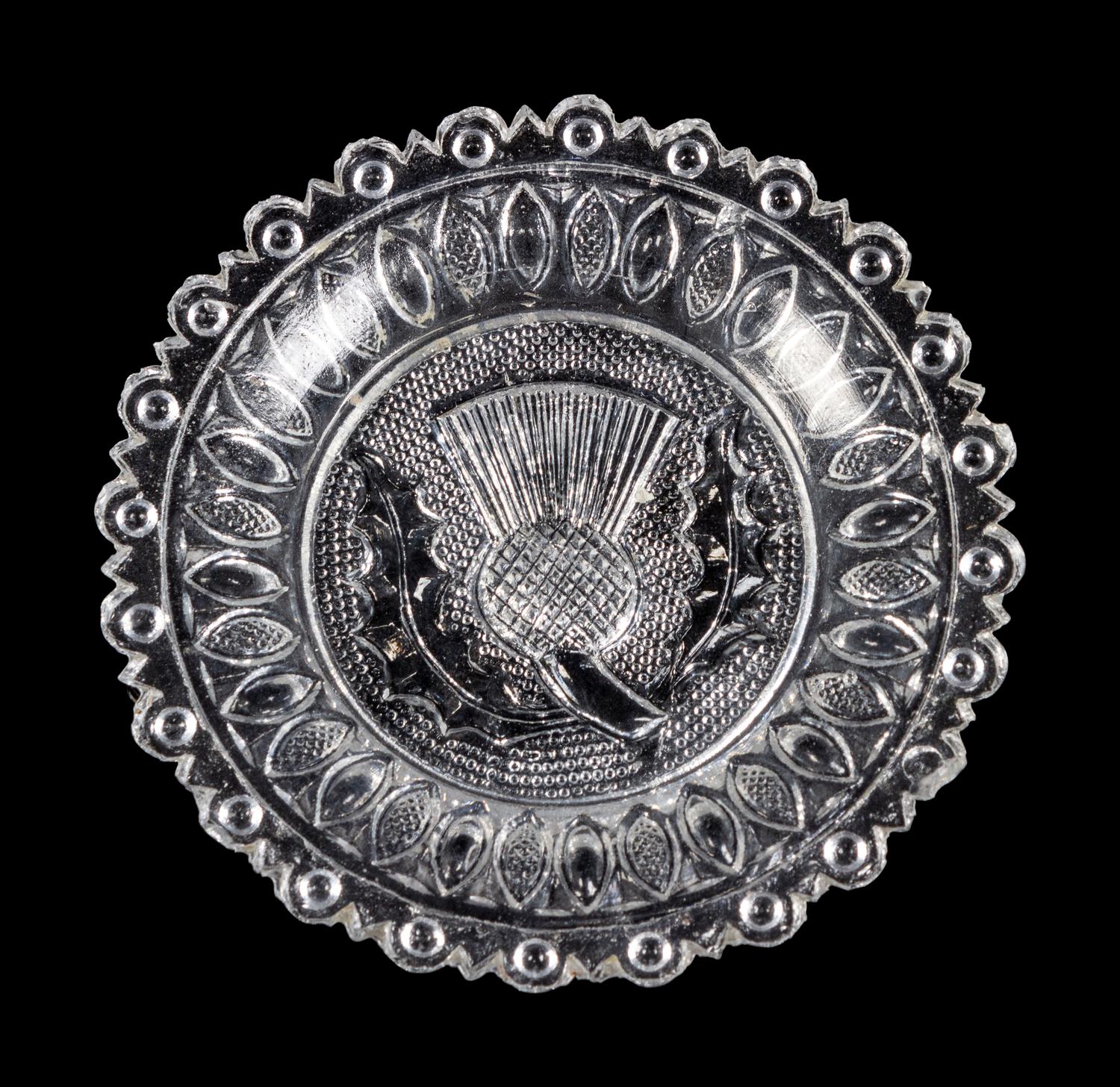 An American Pressed Glass Plate