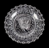 An American Pressed Glass Plate