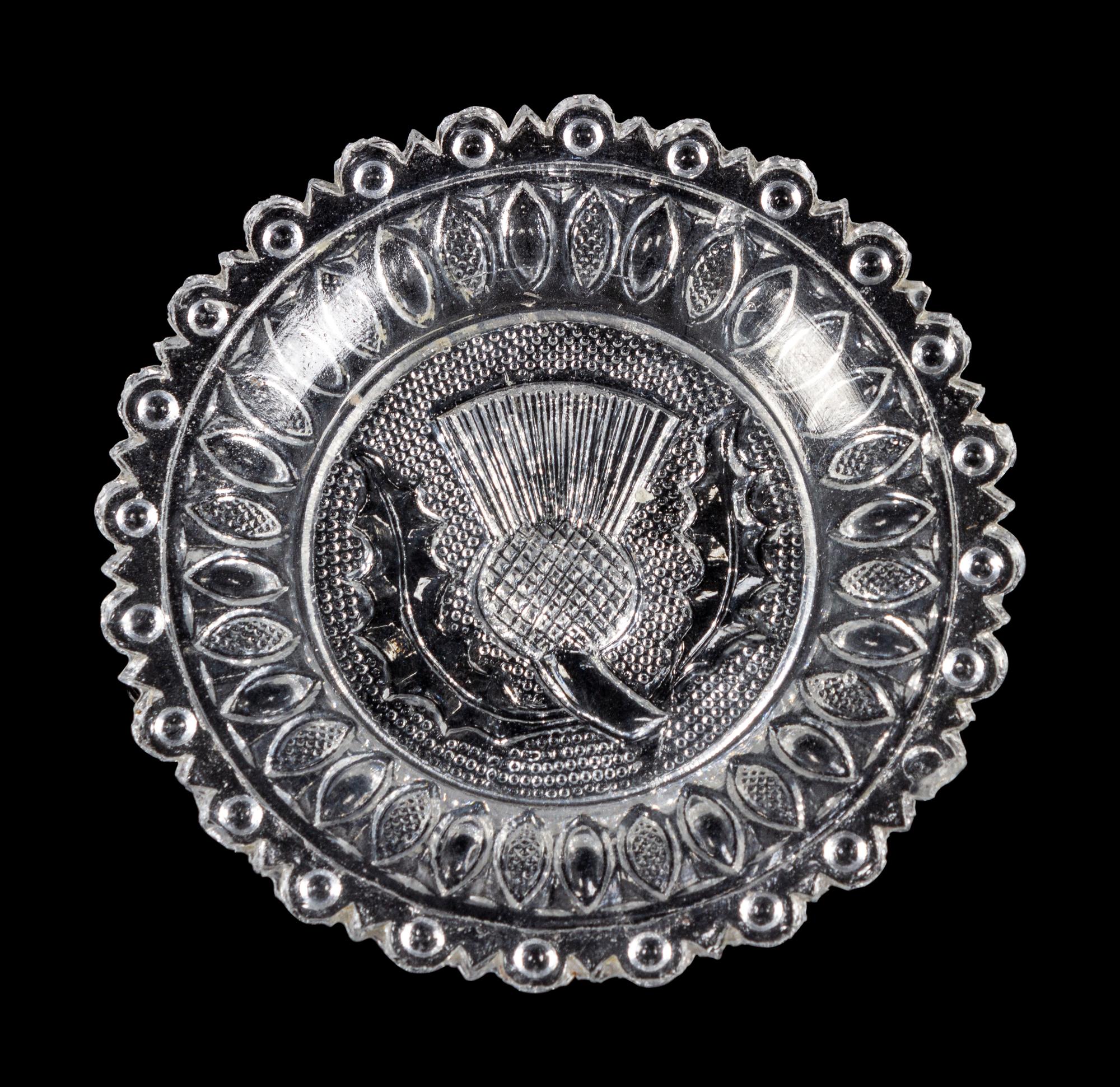 An American Pressed Glass Plate