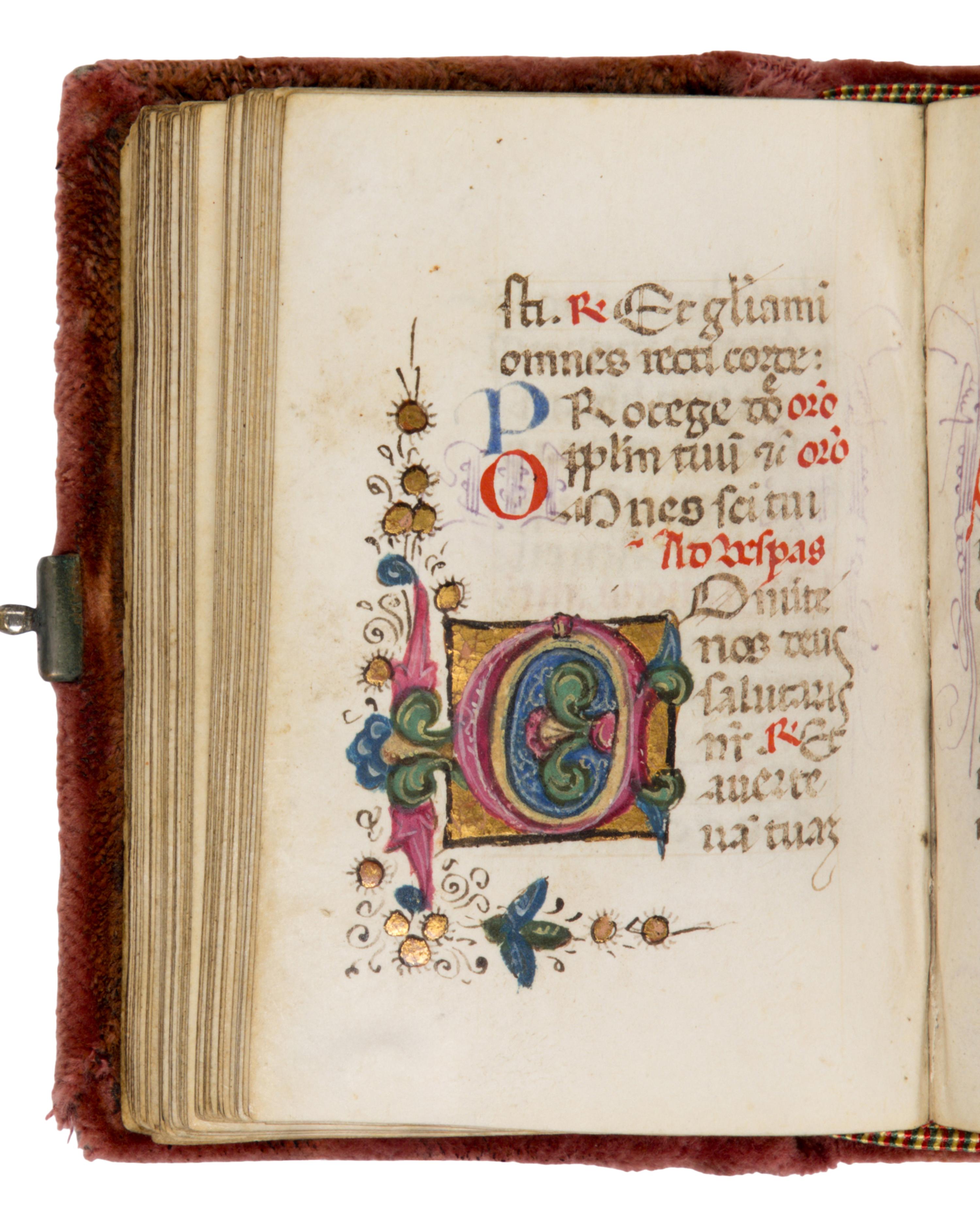 MASTER OF THE PICO PLINY, WORKSHOP (Venice and Ferrara, active c. 1460-1505) Book of Hours, in Latin, illuminated manuscript on parchment [Italy, Venice, c. 1485–1490]