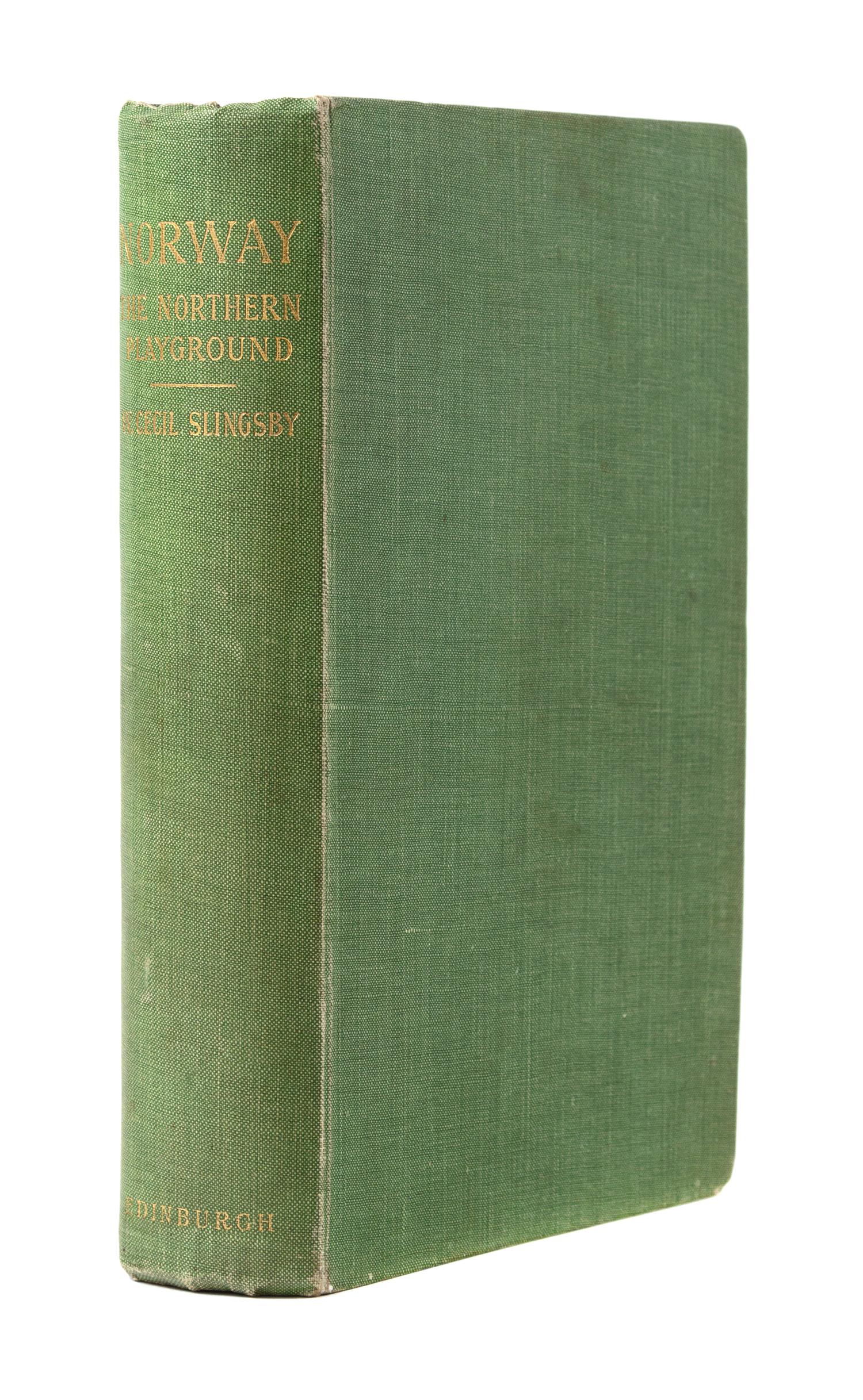 SLINGSBY, William Cecil (1849-1929). Norway. The Northern Playground. Sketches of Climbing and Mountain Exploration in Norway between 1