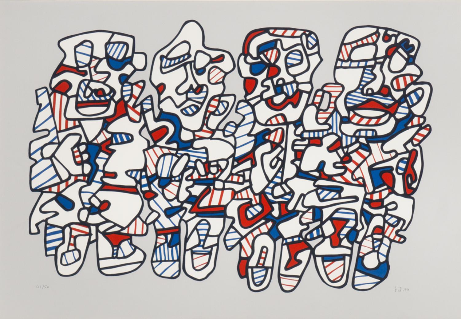 Quatre Personnages , 1974