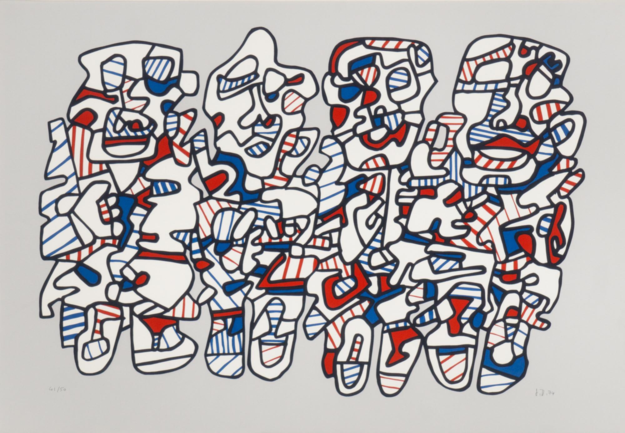 Quatre Personnages , 1974