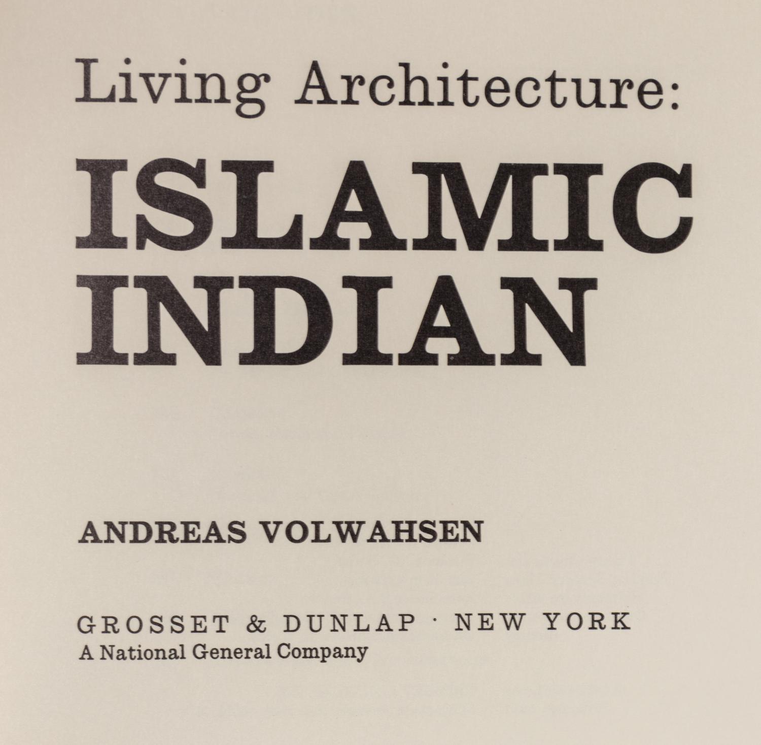 [ISLAMIC ART] A group of works about Islamic art, comprising:
