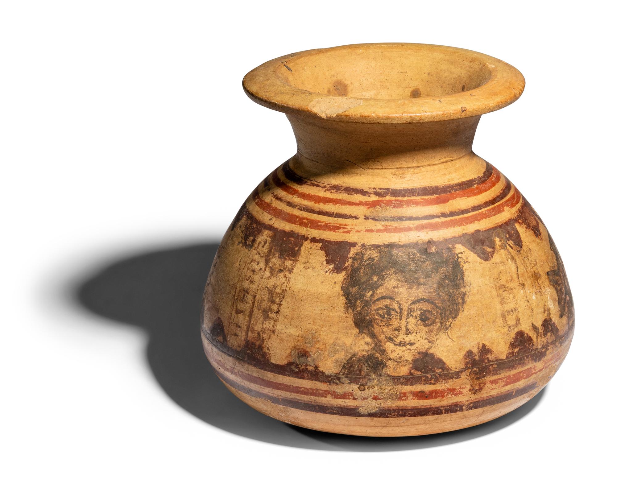 A Coptic Terracotta Vessel