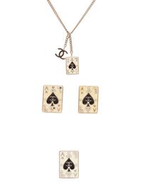 Chanel Ace of Spades Demi-Parure, 2005