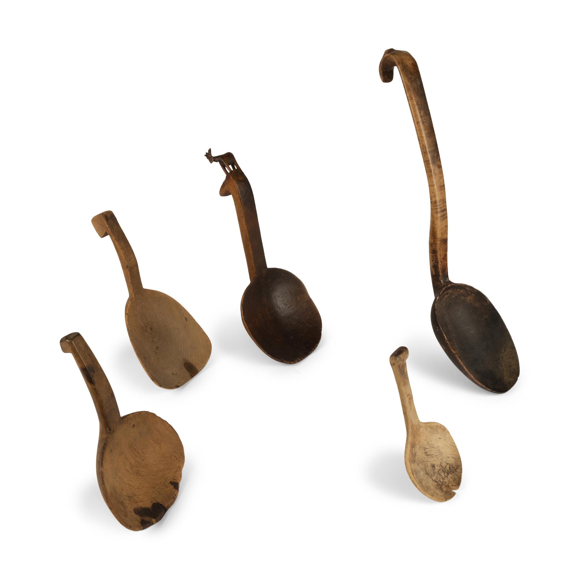 Assorted Collection of Northeastern and Southeastern Spoons and Ladles
