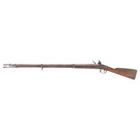 Rare US Springfield Model 1840 Musket in Original Flint