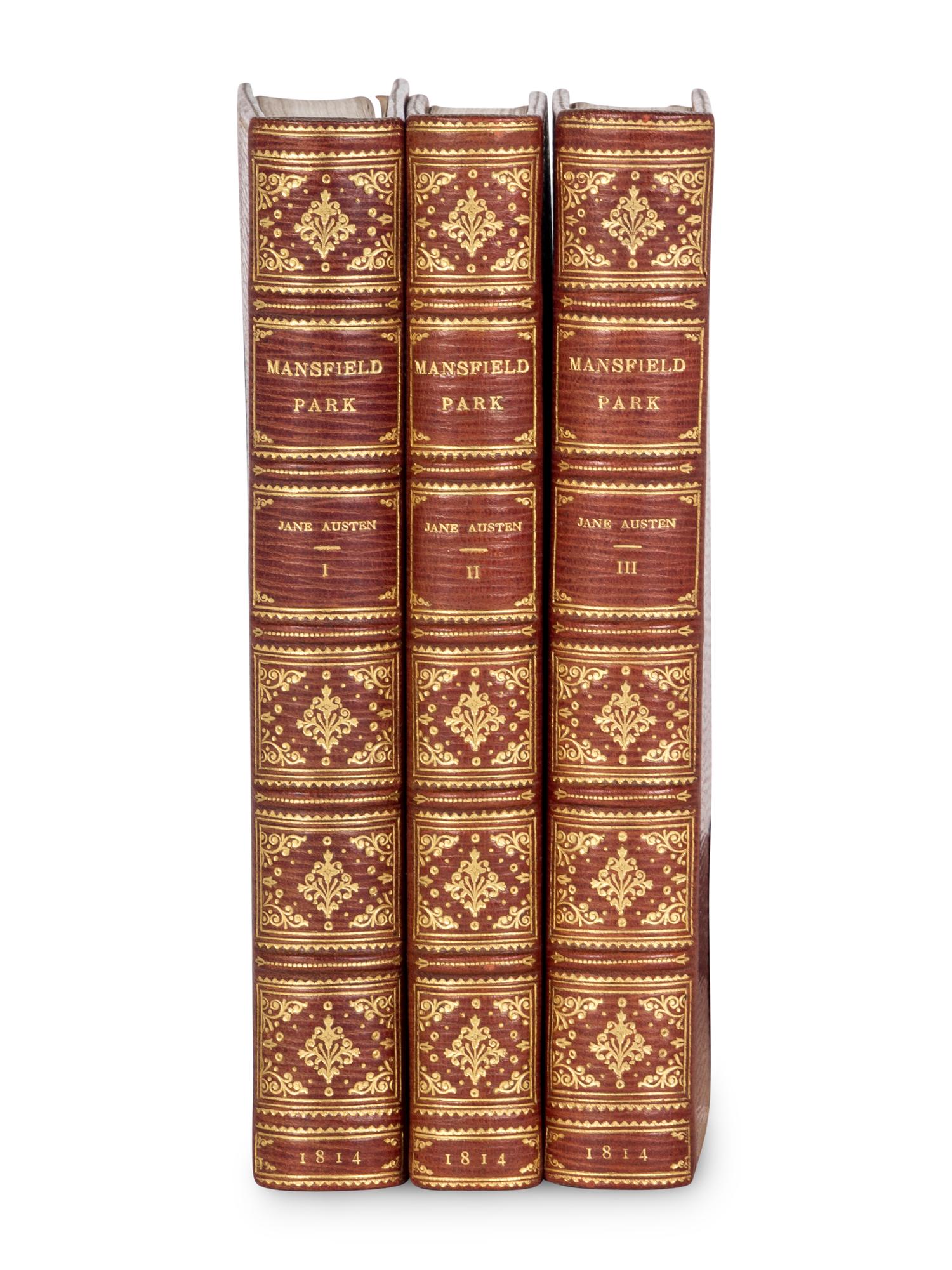 AUSTEN, Jane (1775-1817). Mansfield Park: A Novel... By the Author of "Sense and Sensibility," and "Pride and Prejudice." London: T. Egerton, 1814.