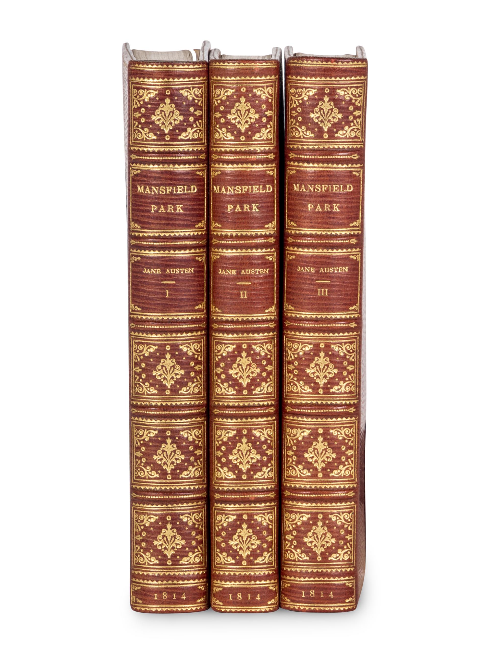 AUSTEN, Jane (1775-1817). Mansfield Park: A Novel... By the Author of "Sense and Sensibility," and "Pride and Prejudice." London: T. Egerton, 1814.