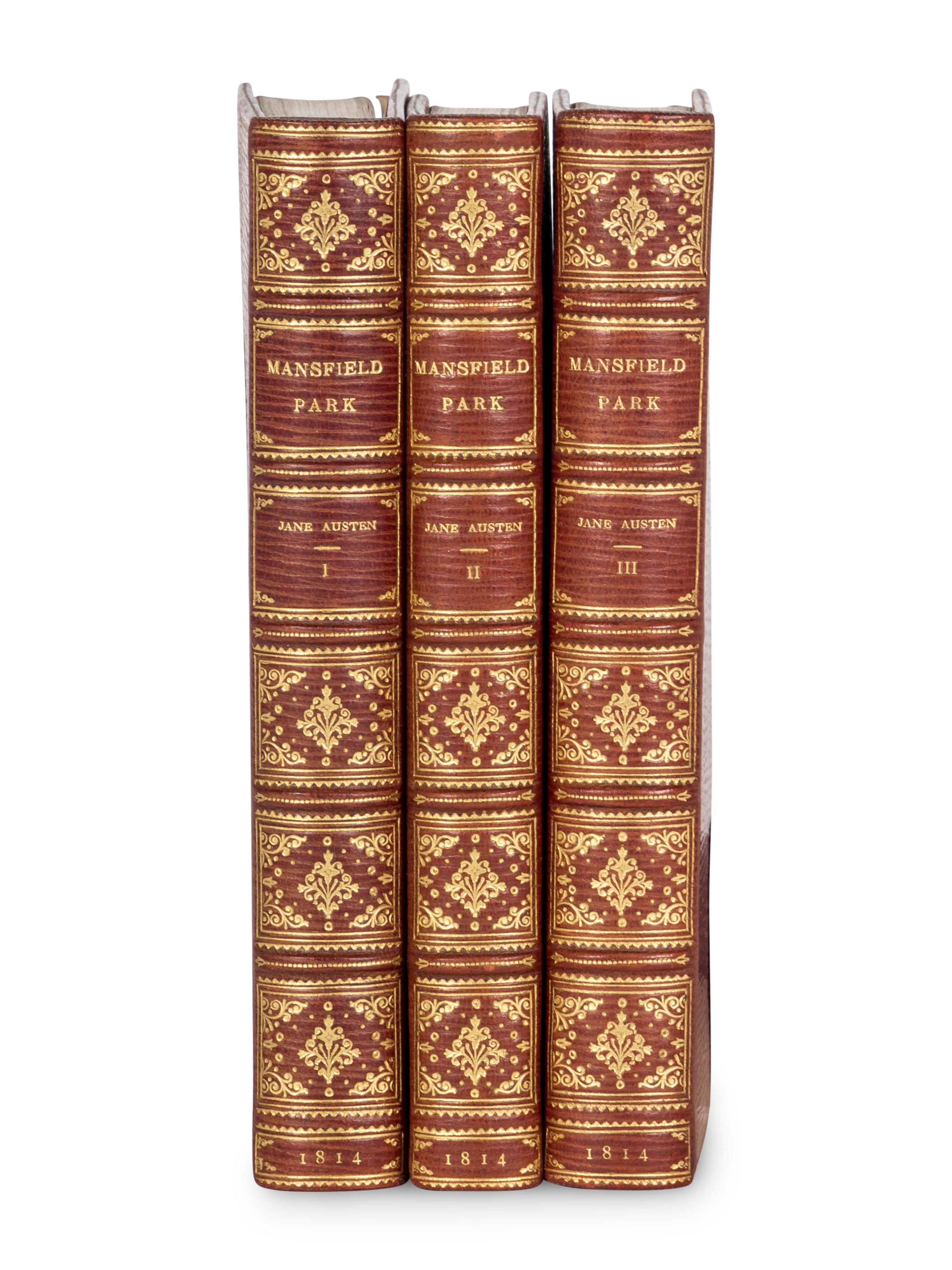 AUSTEN, Jane (1775-1817). Mansfield Park: A Novel... By the Author of "Sense and Sensibility," and "Pride and Prejudice." London: T. Egerton, 1814.