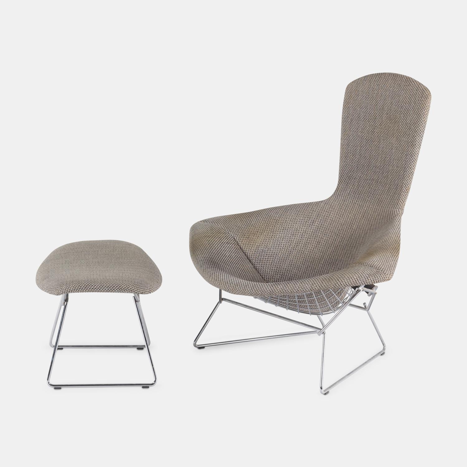Bird Lounge Chair and Ottoman Knoll, USA