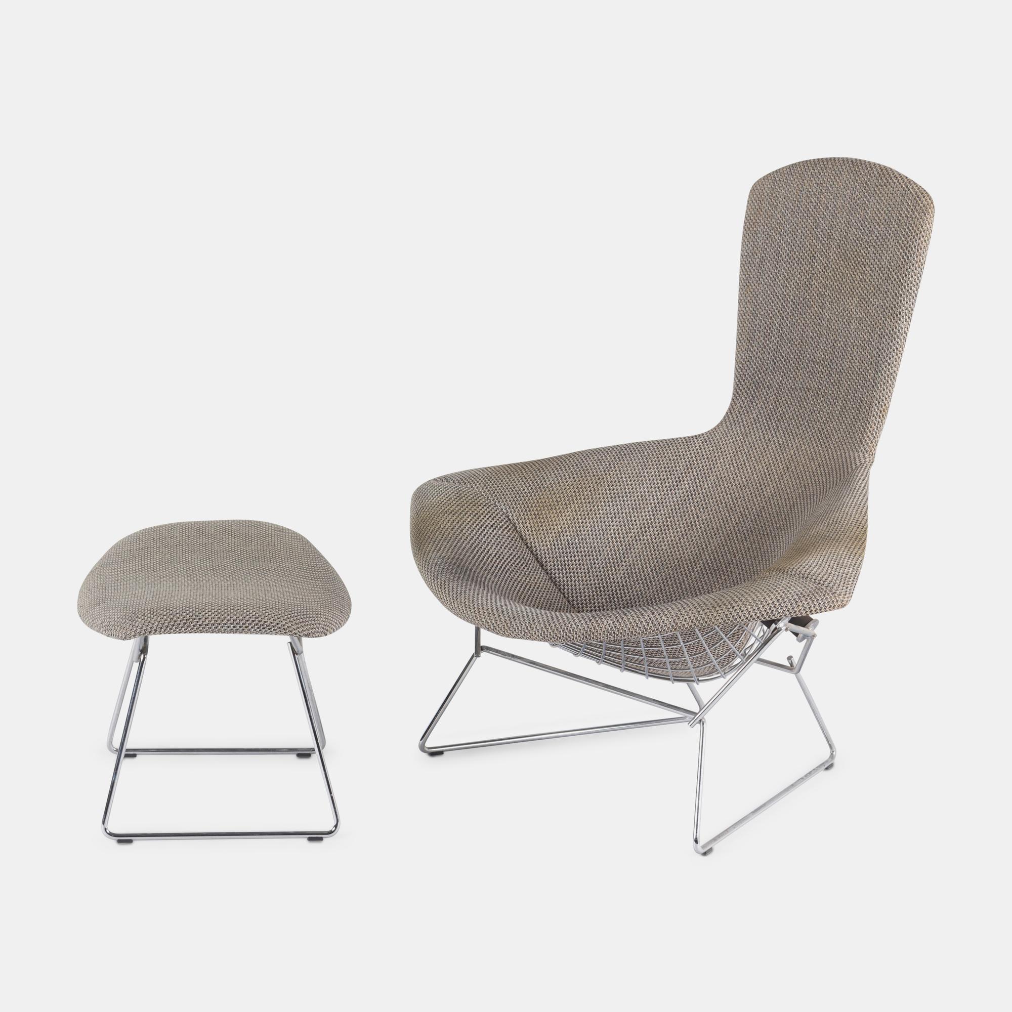 Bird Lounge Chair and Ottoman Knoll, USA