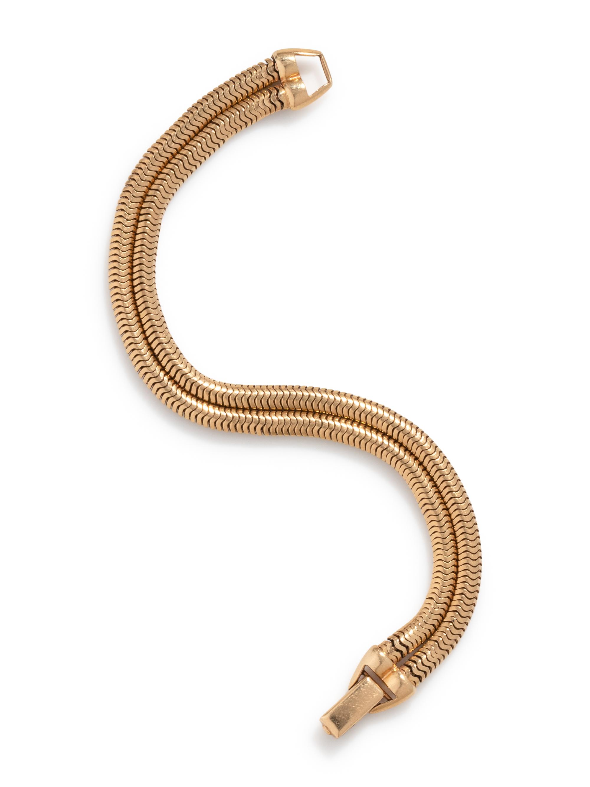 YELLOW GOLD BRACELET