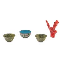 Four Chinese Decorative Articles
