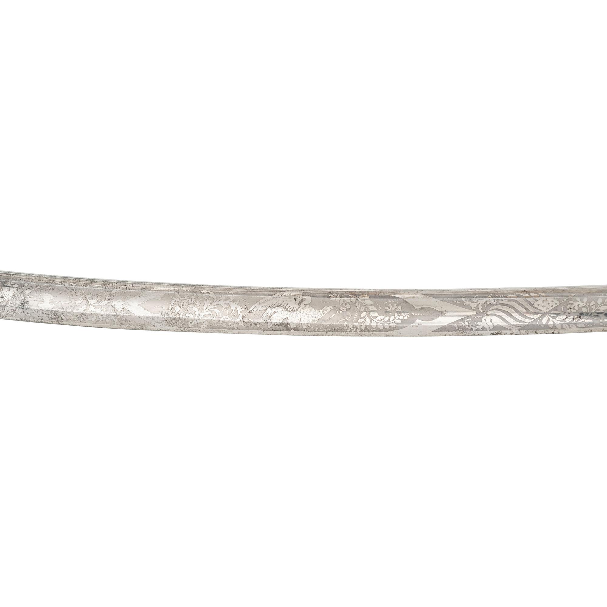 Presentation Cavalry Officers Saber of Captain John Detweiler 9th PA Cavalry by Sauerbier