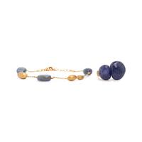 Yvel, Yellow Gold and Sapphire Ring and Bracelet