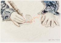 Larry Rivers, (American, 1923-2002), Big B Signs Up, 1972