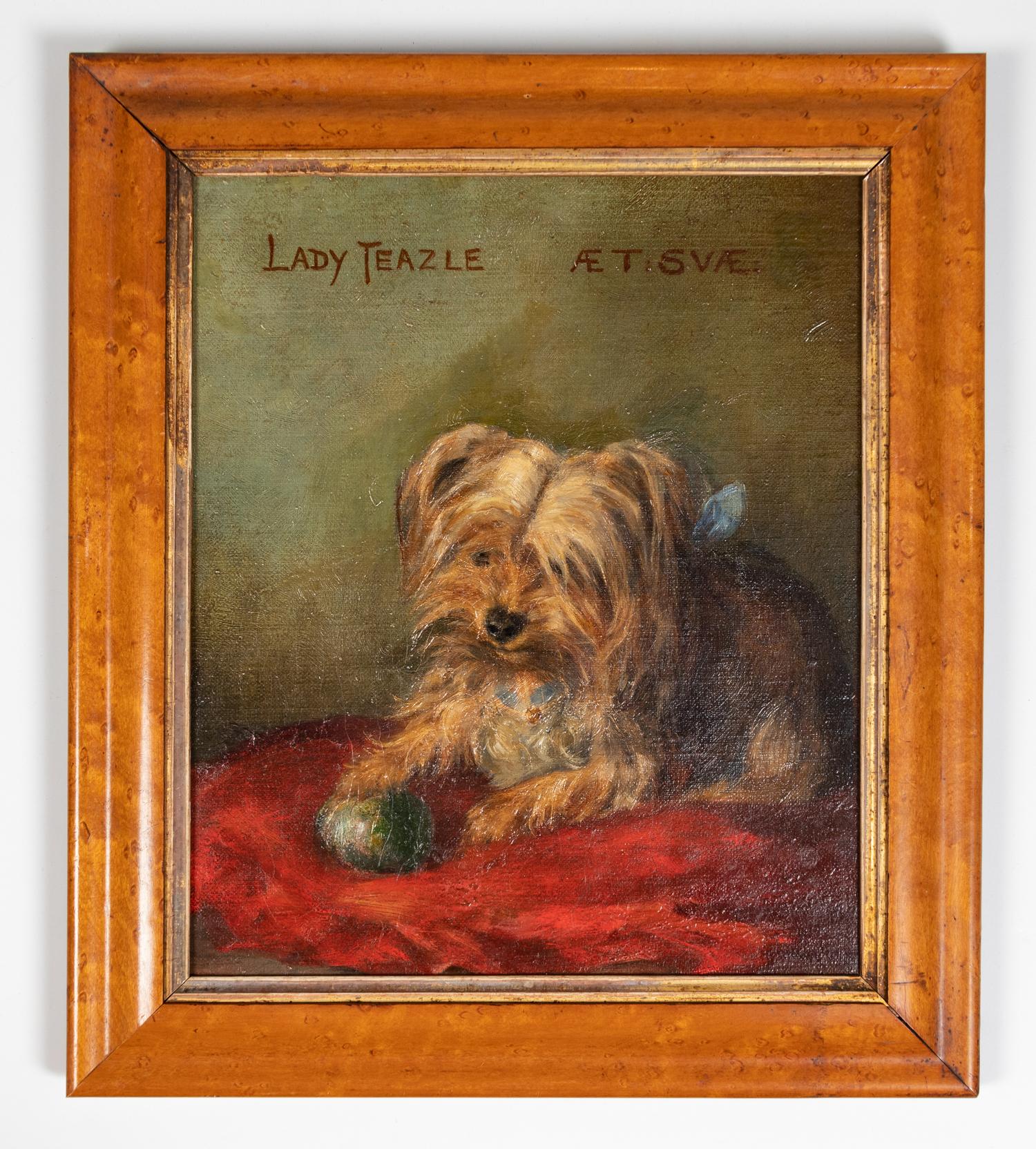 A Group of Twelve Dog Paintings