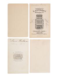 [US PRESIDENTS]. 10 CDVS featuring US Presidents JACKSON, VAN BUREN, TYLER, FILLMORE, PIERCE, BUCHANAN, and JOHNSON.