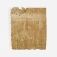 [Presidential] Washington, George Letter, signed