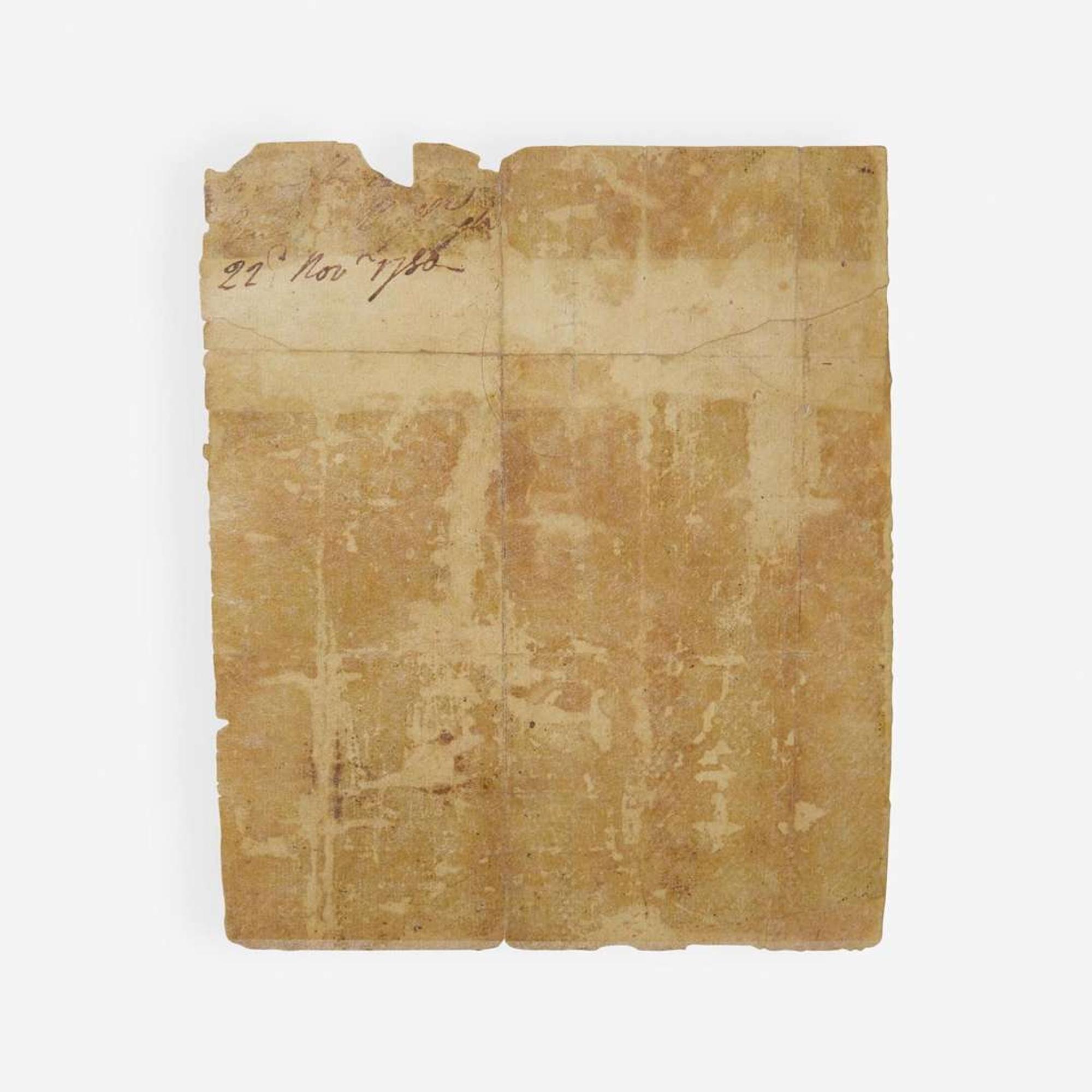 [Presidential] Washington, George Letter, signed