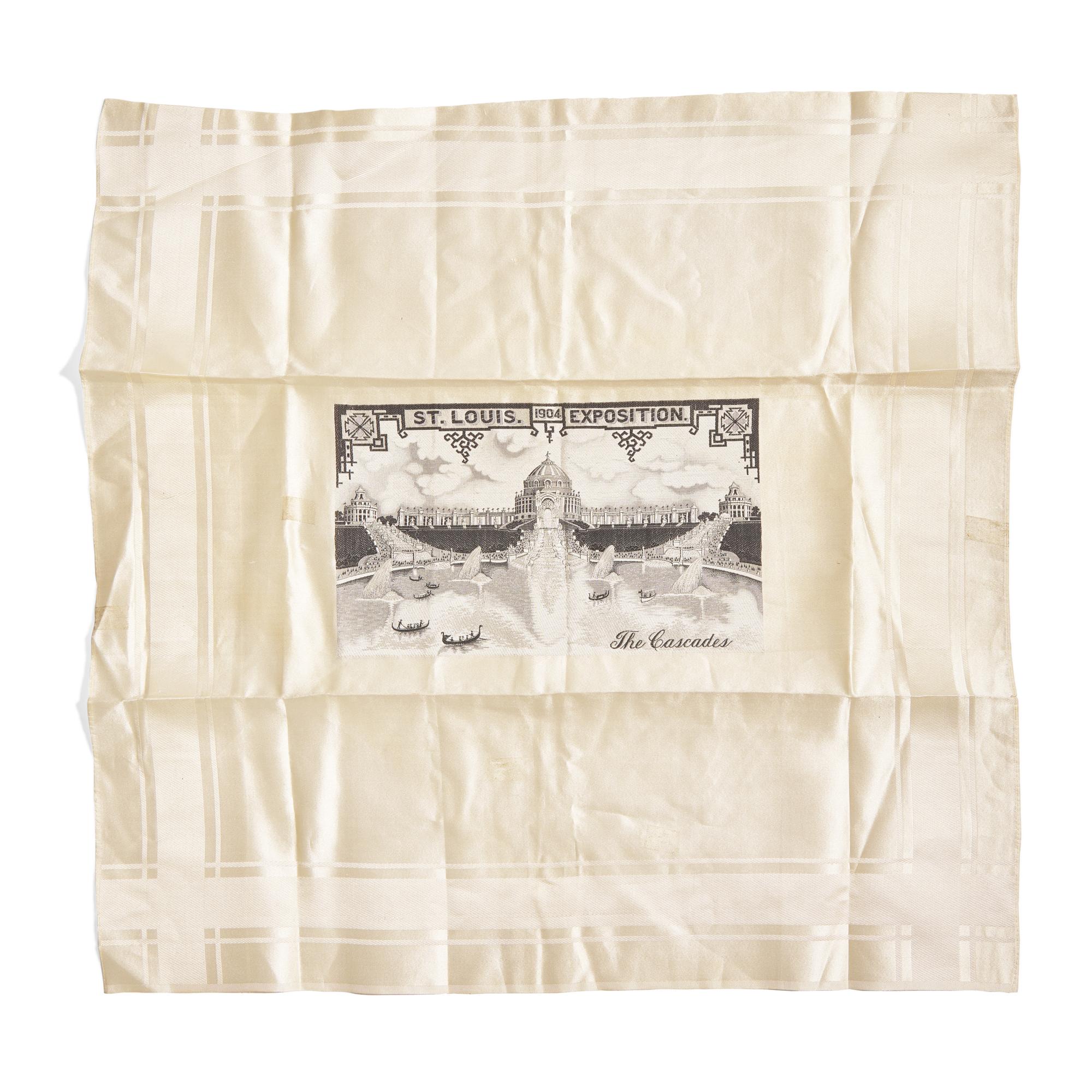 [Americana] St. Louis Exposition Handkerchief