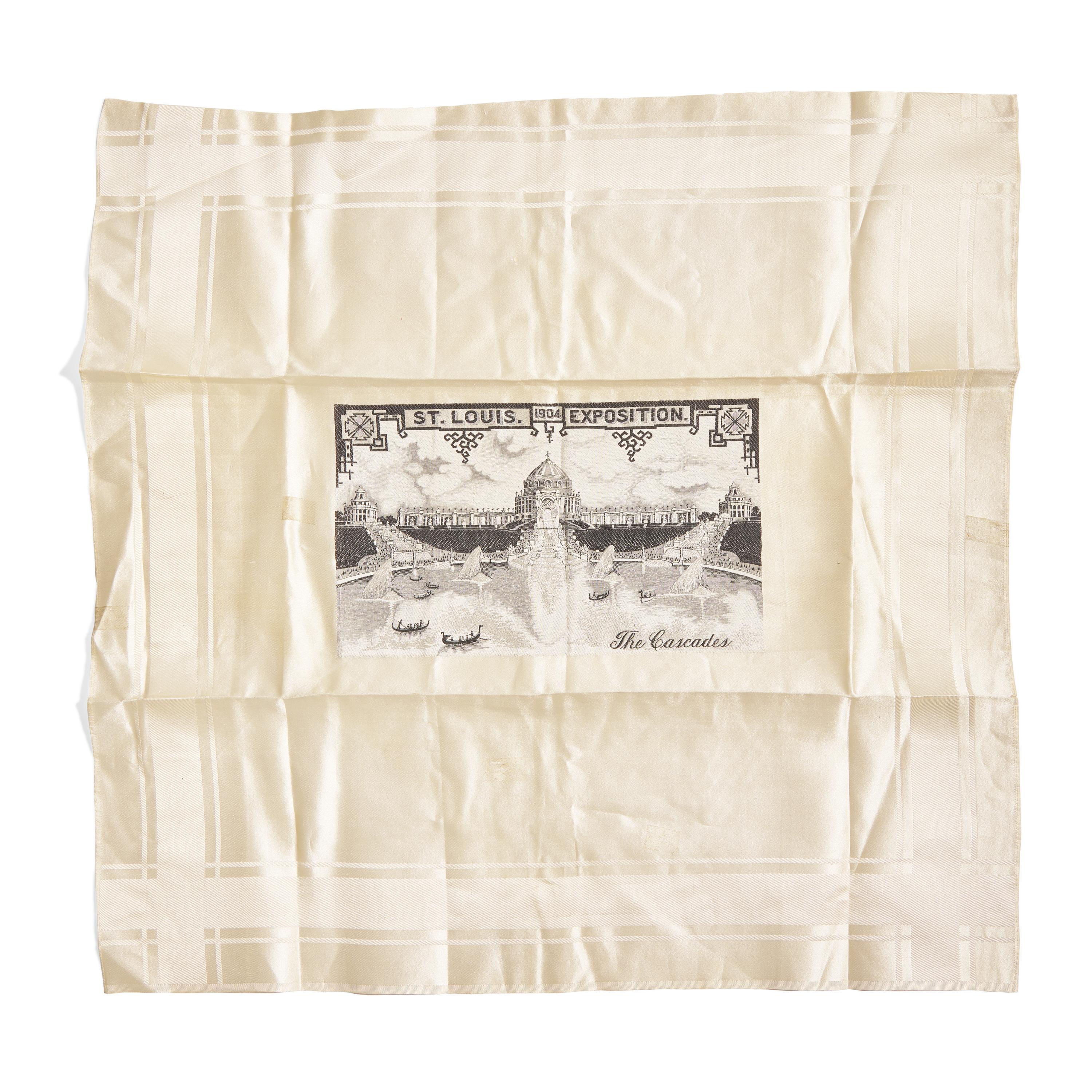 [Americana] St. Louis Exposition Handkerchief