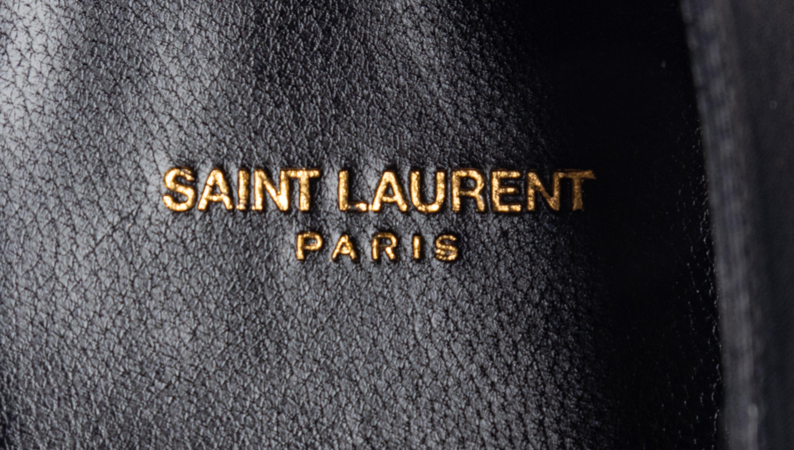 Four Pairs of Designer Shoes: One Balenciaga, Two Chanel, One Saint Laurent