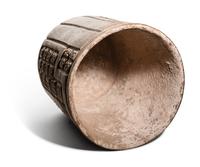 A Maya Creamware Incised Vase