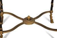 A French Gilt Bronze Mounted Ebonized Side Table