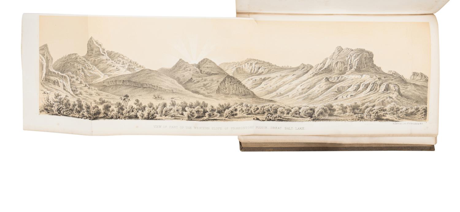 STANSBURY, Howard (1806-1863). An Expedition to the Valley of the Great Salt Lake of Utah...including...an Authentic Account of the Mormon Settlement . Philadelphia: Lippincott, Grambo & Co., 1852.