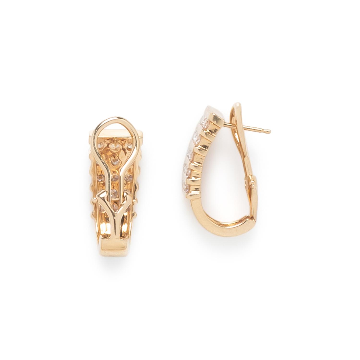 YELLOW GOLD AND DIAMOND SET