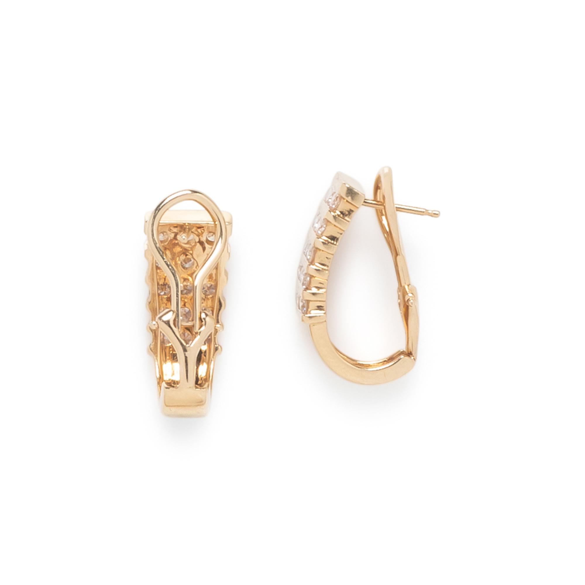 YELLOW GOLD AND DIAMOND SET