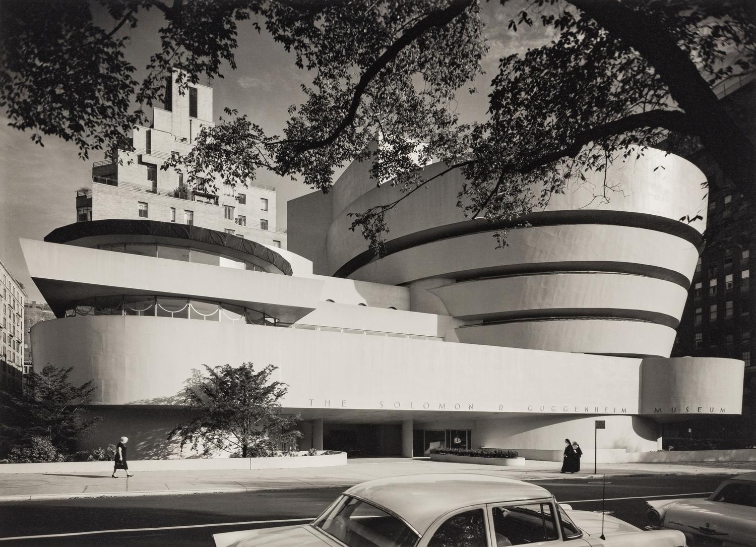 Ezra Stoller (1915-2004) Guggenheim Museum, Frank Lloyd Wright, New York, NY, 1959
