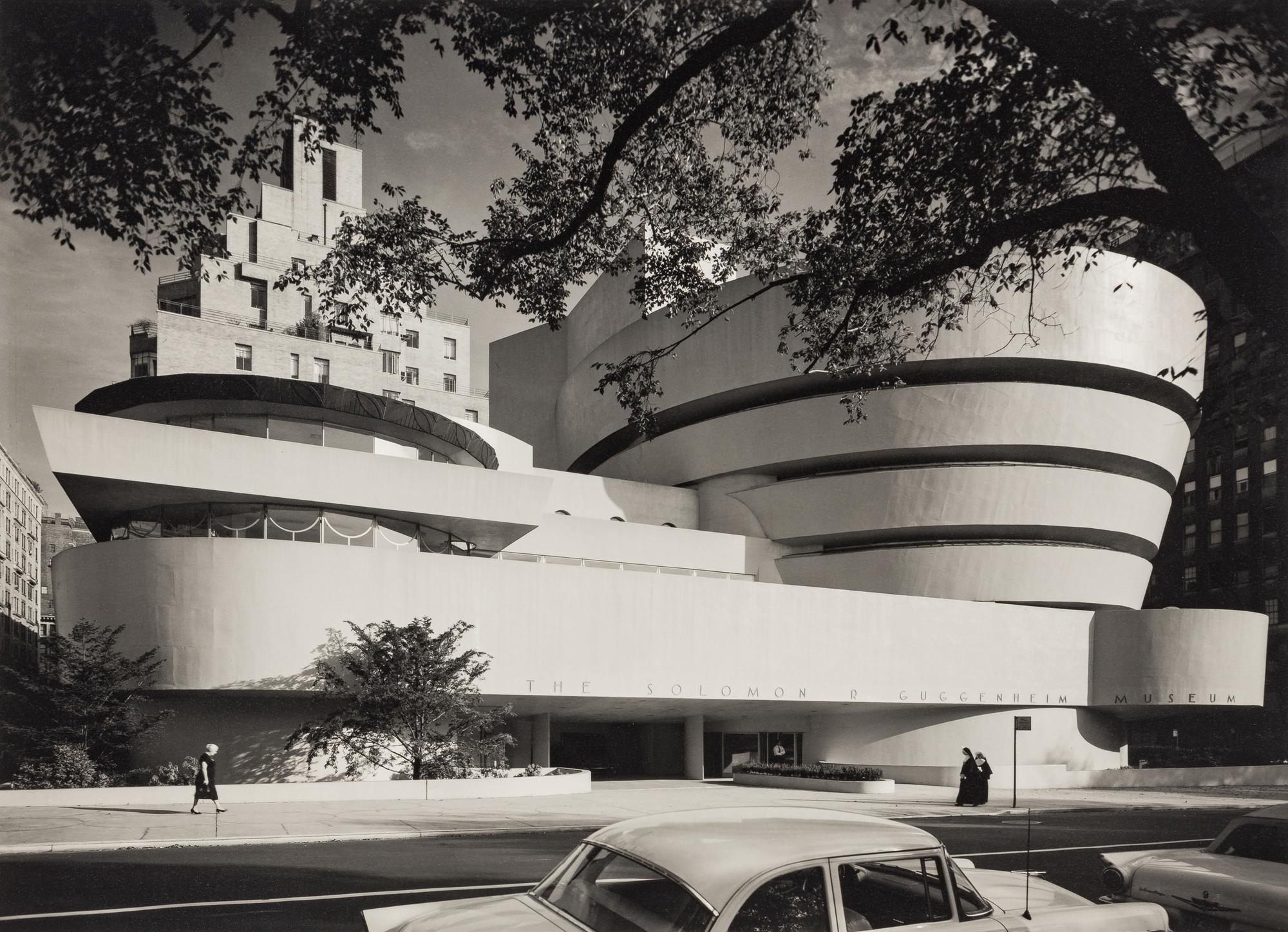 Ezra Stoller (1915-2004) Guggenheim Museum, Frank Lloyd Wright, New York, NY, 1959