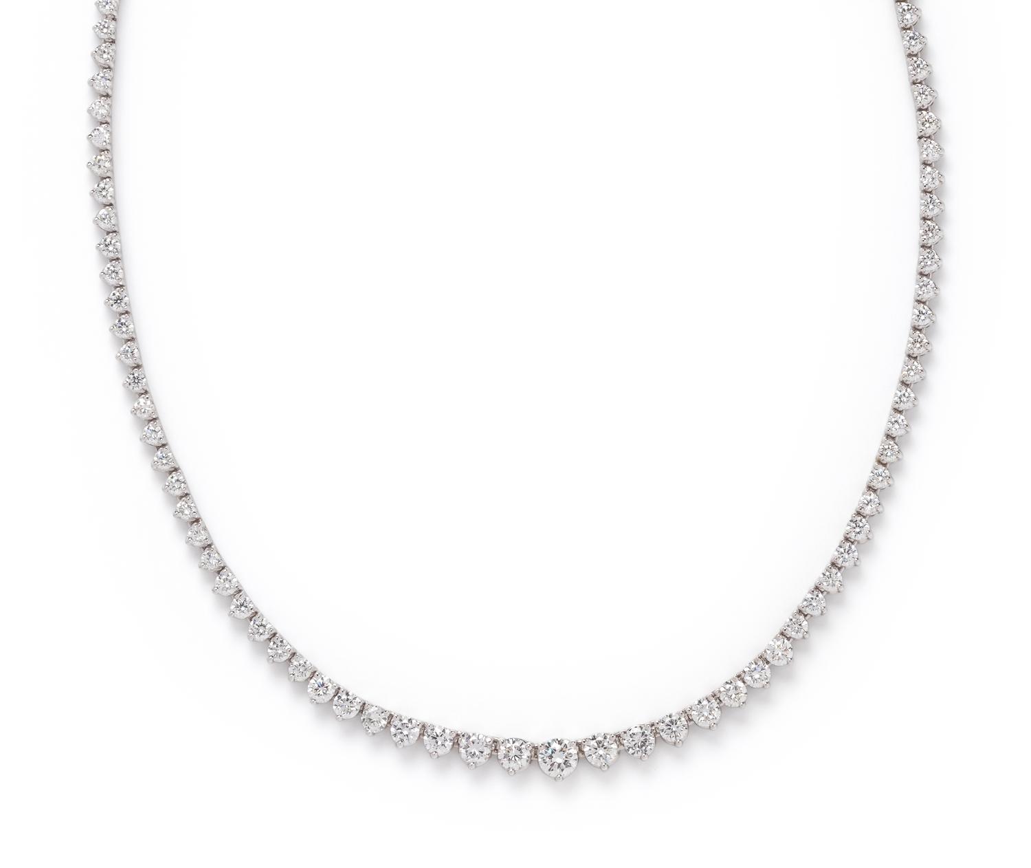 DIAMOND RIVIÈRE NECKLACE