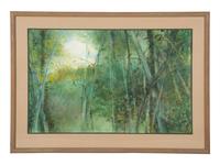 Leaning Greens and Forest Interior