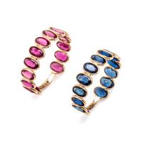 COLLECTION OF GEMSTONE RINGS