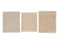 [WESTERN AMERICANA] -- [REPUBLIC OF WEST FLORIDA]. Letters of William Herries (1748-1811), British banker turned American entrepreneur, incl. description of meeting President Jefferson and his journey from New York to New Orleans, 1804-1811.