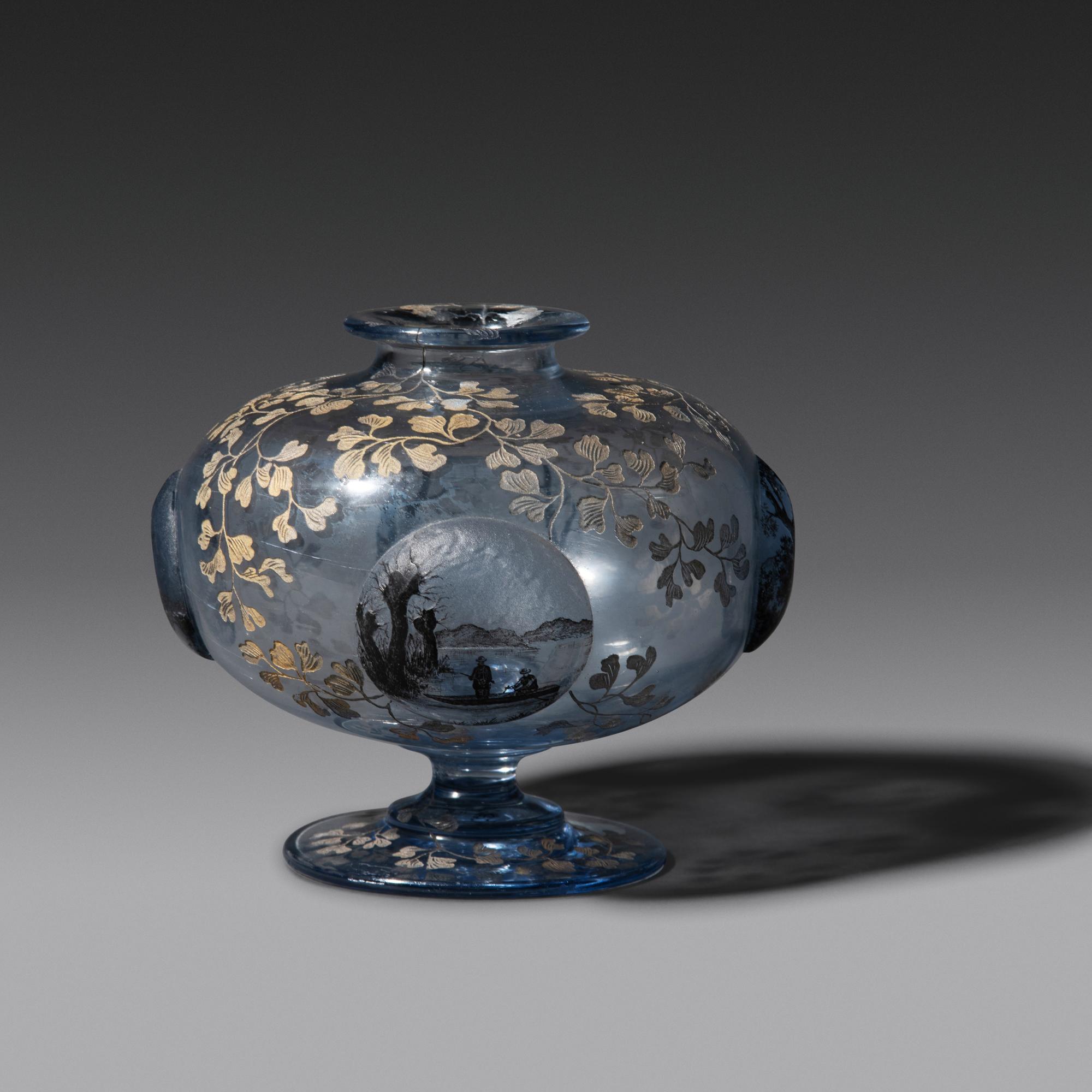 Footed vase, c. 1890 France