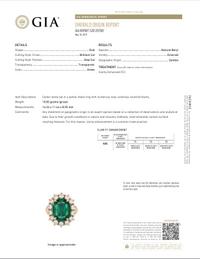 EMERALD AND DIAMOND RING