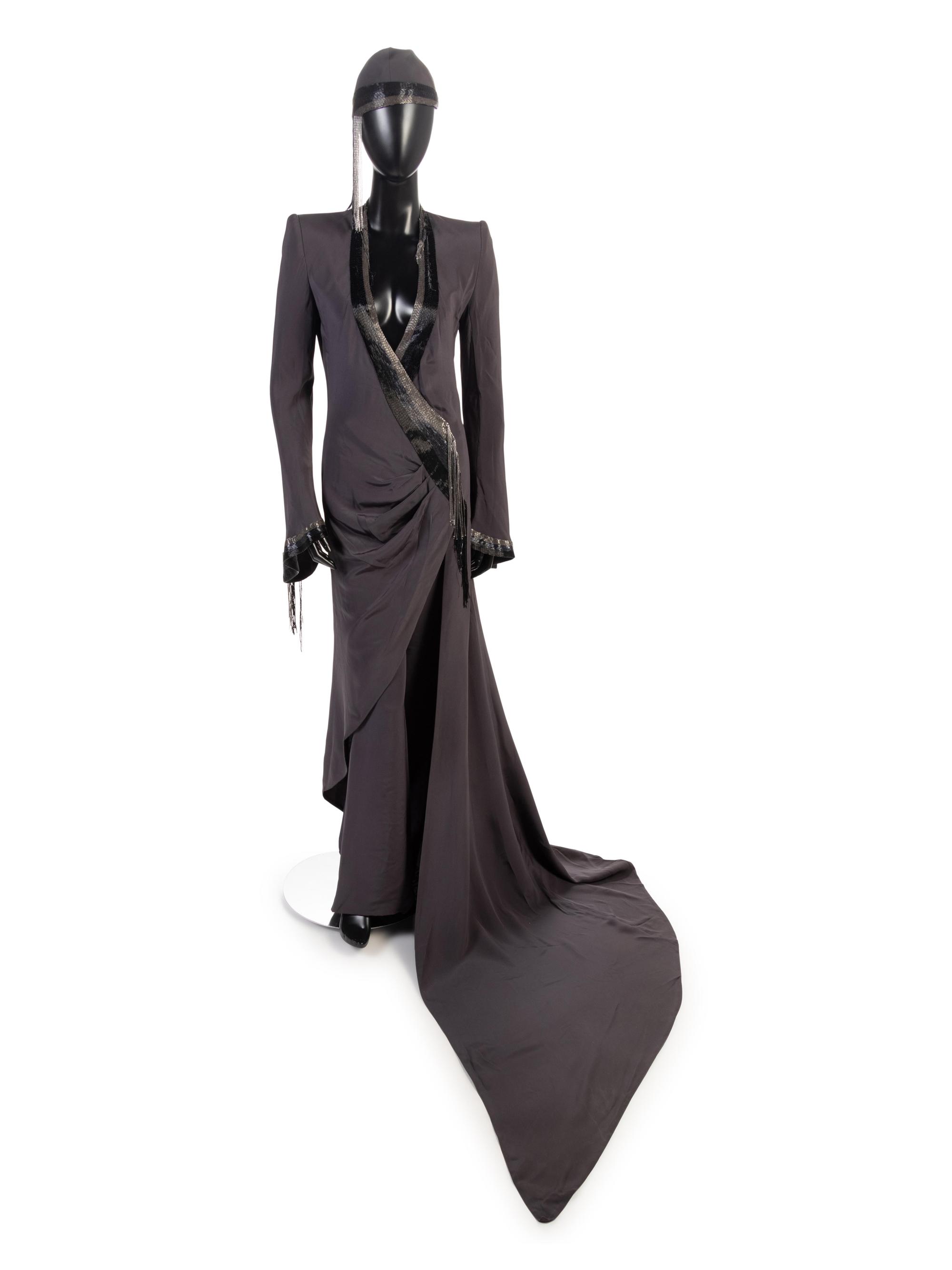 Jean-Louis Scherrer Dress and Hat, 1980s