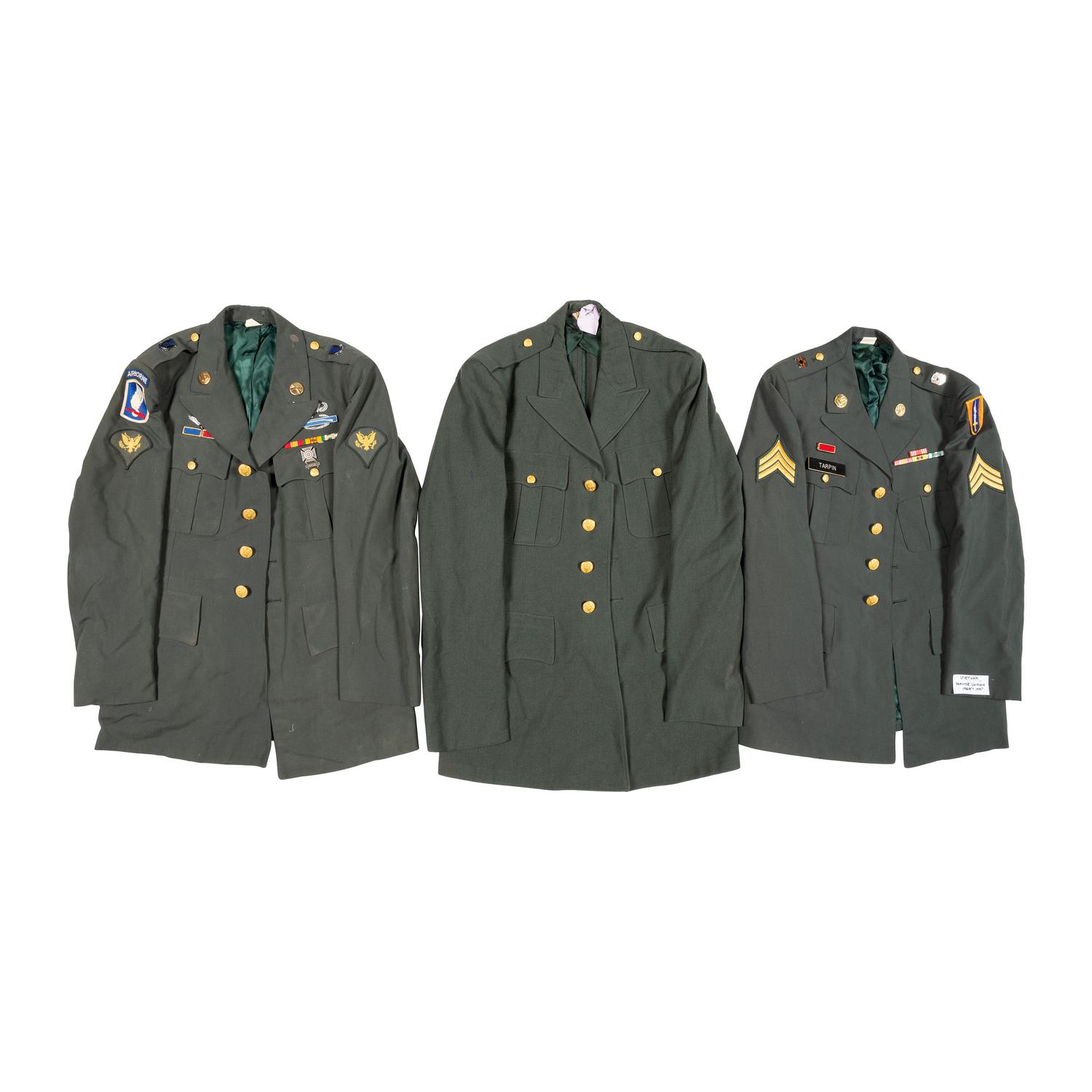 Group of Vietnam War Era Uniforms