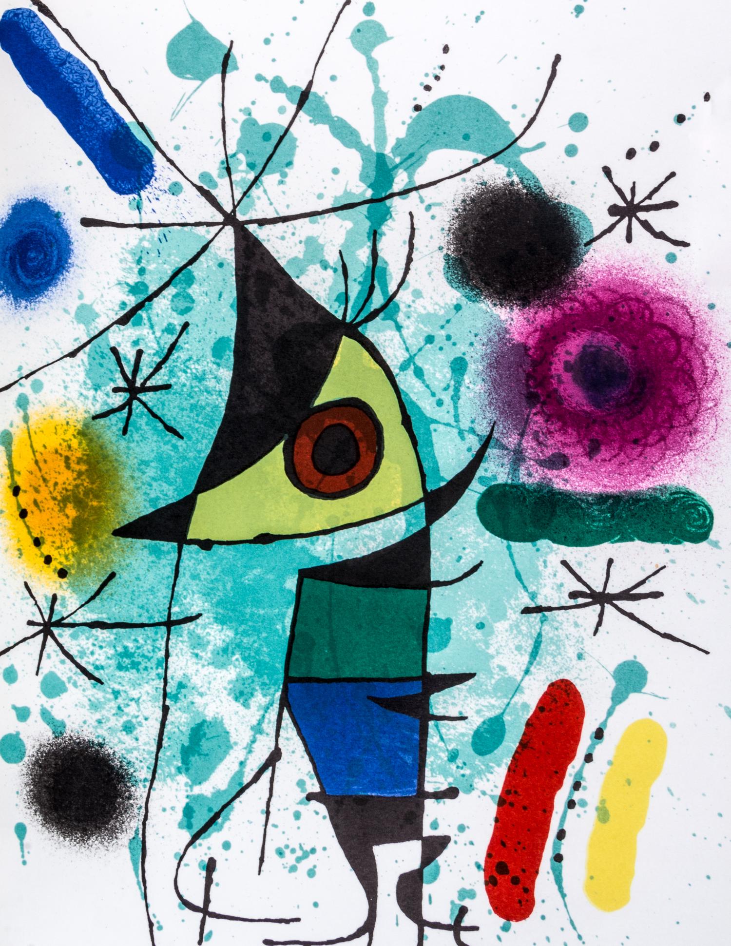 MIRO, JOAN. Lithographs I-III. Paris and New York, 1972-75-77. 3 vols. With Miro engraver I. (4 total)