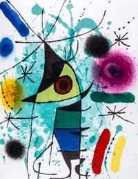 MIRO, JOAN. Lithographs I-III. Paris and New York, 1972-75-77. 3 vols. With Miro engraver I. (4 total)