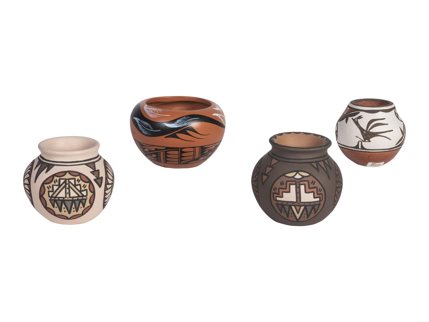 Collection of Santa Clara, Zia, and Jemez Pottery