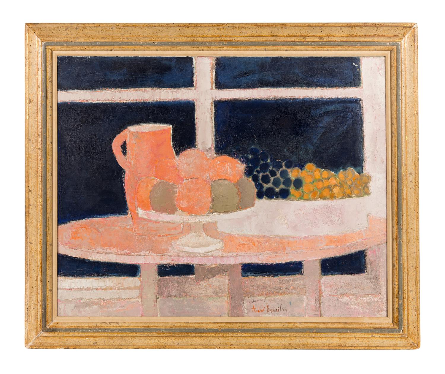Nature morte le soir (Nature morte orangée )