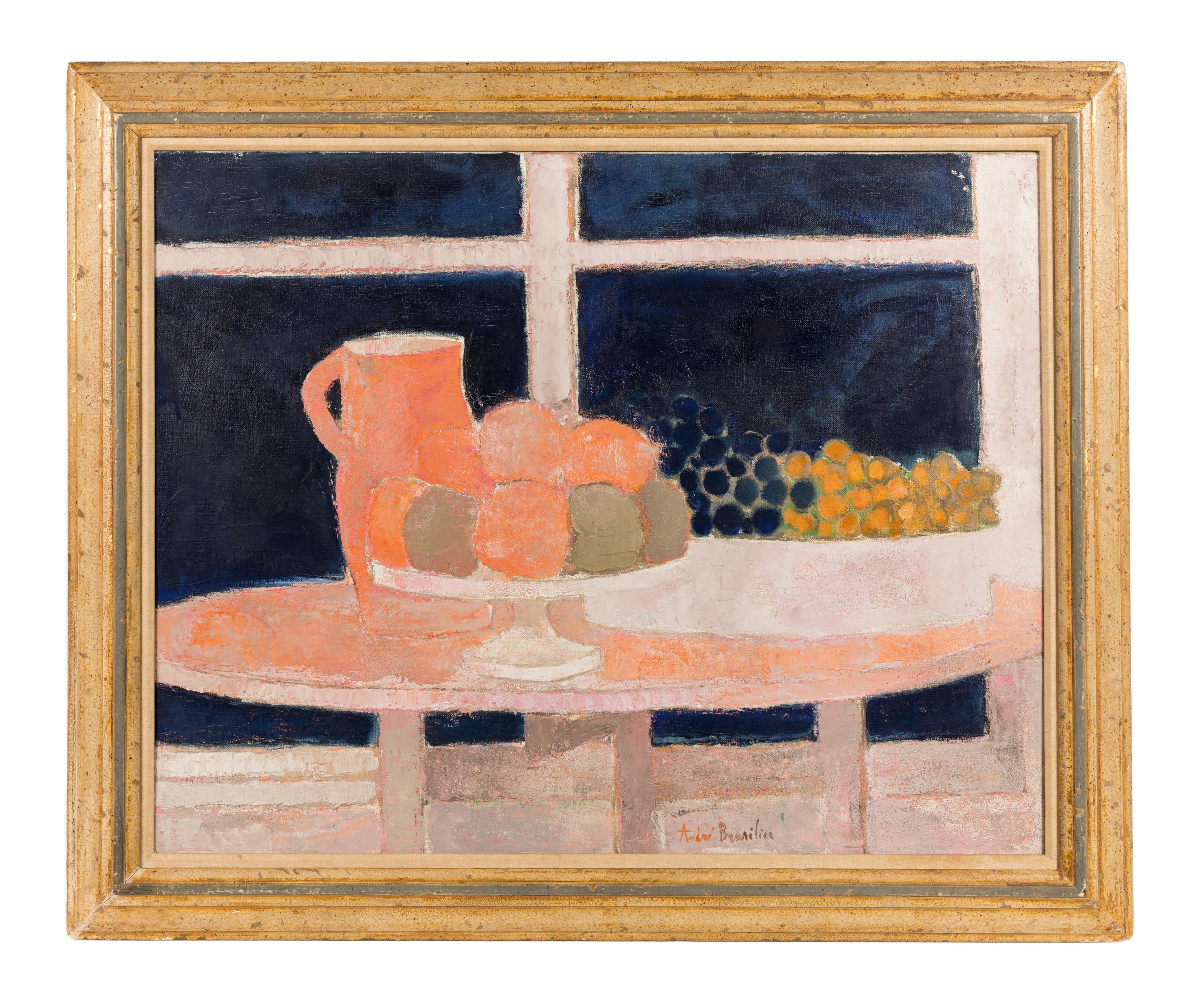 Nature morte le soir (Nature morte orangée )